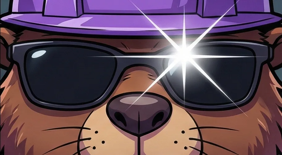 The reaction: a close-up, and a flash on the sunglasses